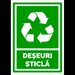Indicator pentru deseuri sticla
